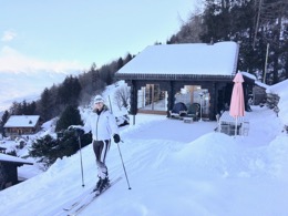 Ski in -ski out chalet La Piste